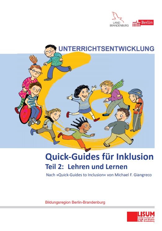 Quick-Guides für Inklusion Teil 2: Lehren und Lernen